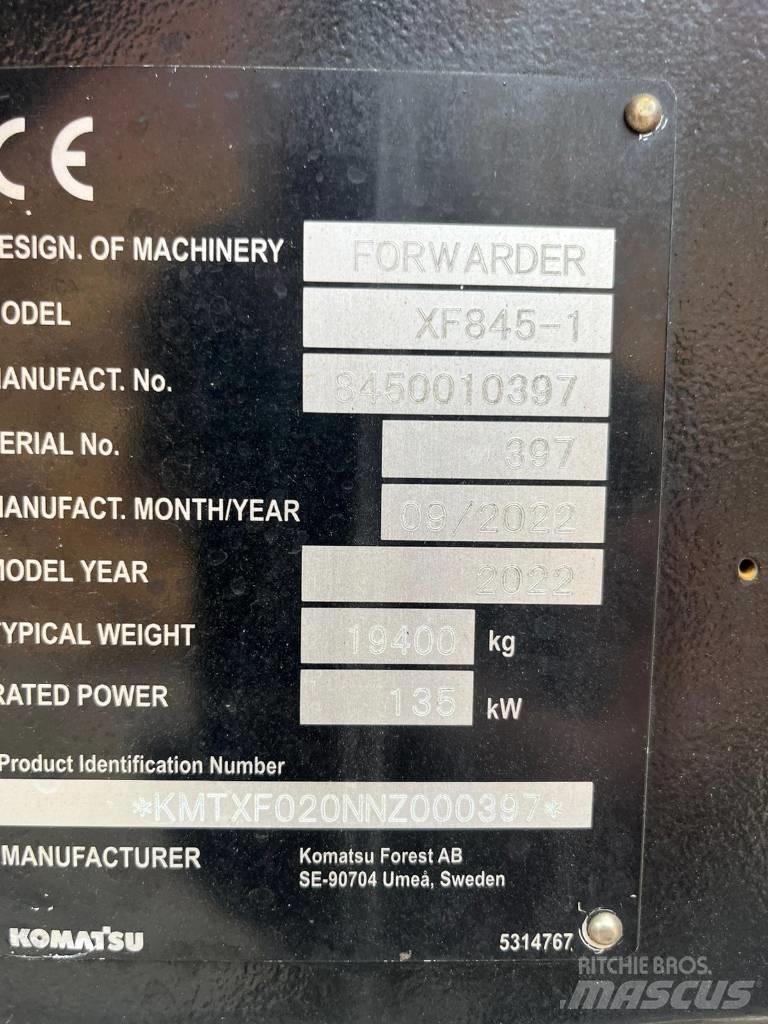 Komatsu 845-1 Kuormatraktorit