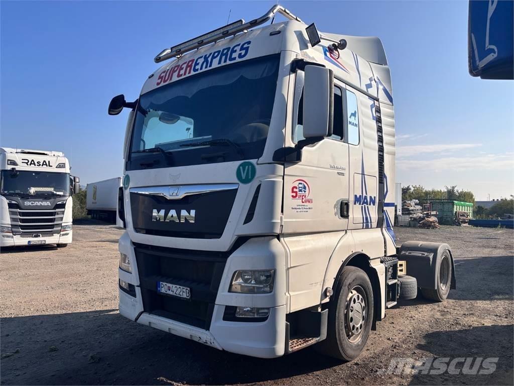MAN TGX 18.480 Vetopöytäautot