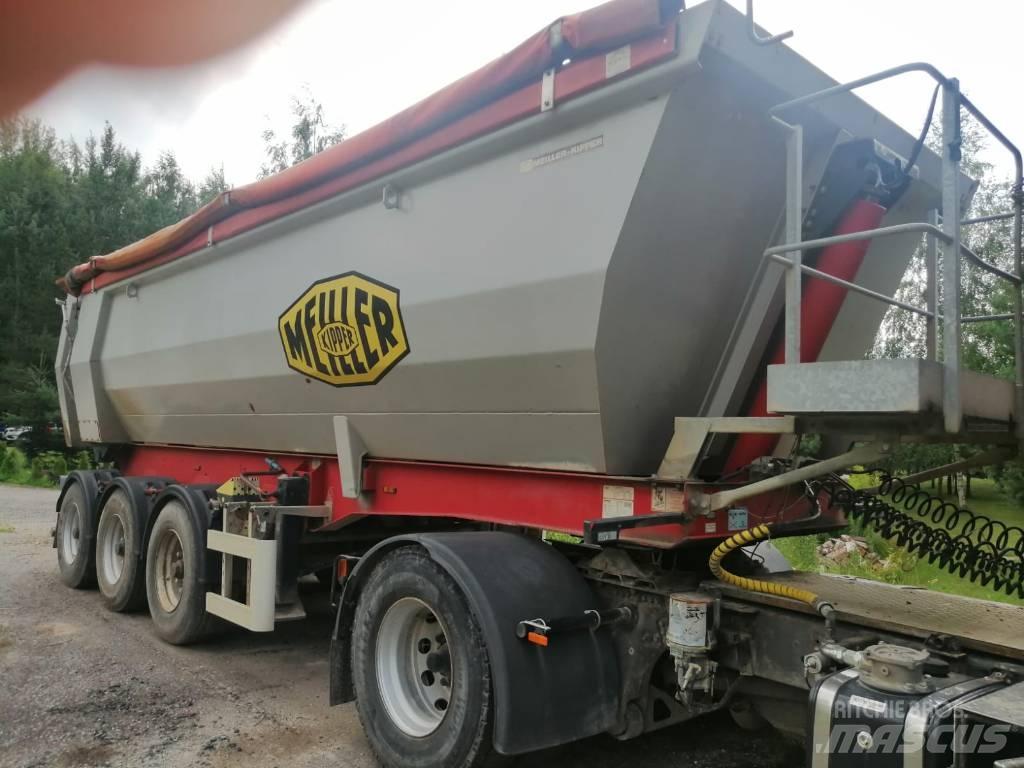 Meiller MHKS 41/3S Kippipuoliperävaunut