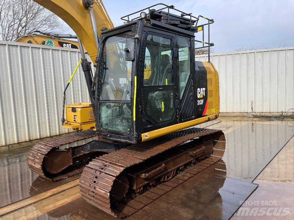 CAT 313 F Telakaivukoneet