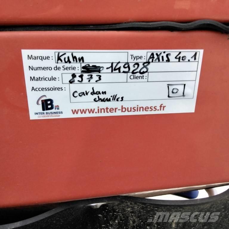 Kuhn Axis 40.1 Lannoitteenlevittimet