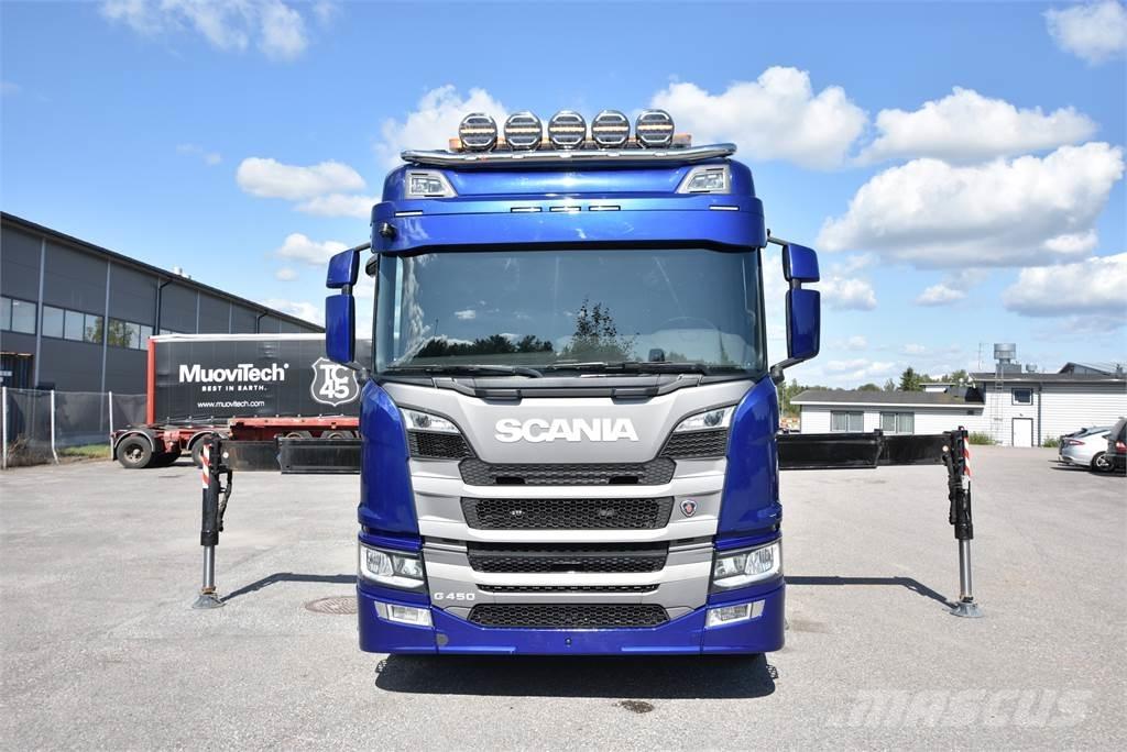 Scania G450 8X4 Nosturiautot
