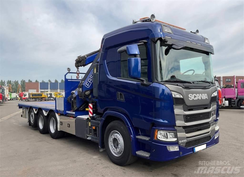 Scania G450 8X4 Nosturiautot