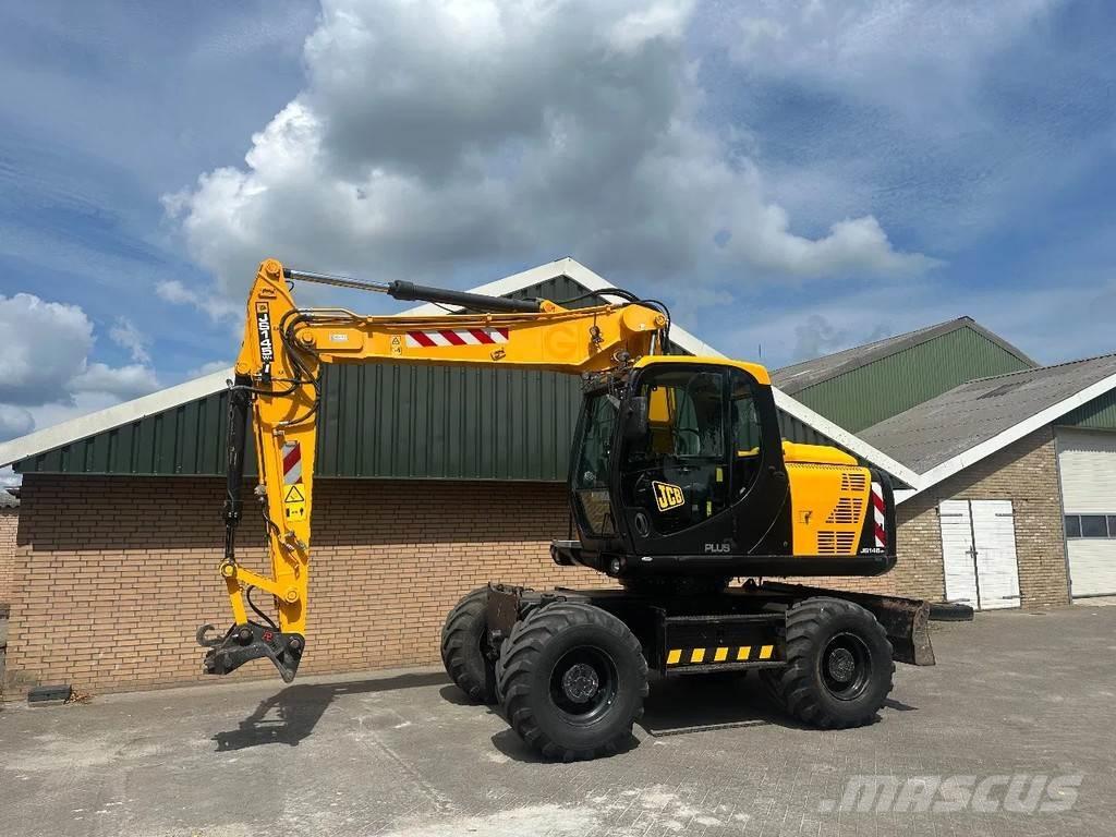 JCB JS145W Pyöräkaivukoneet