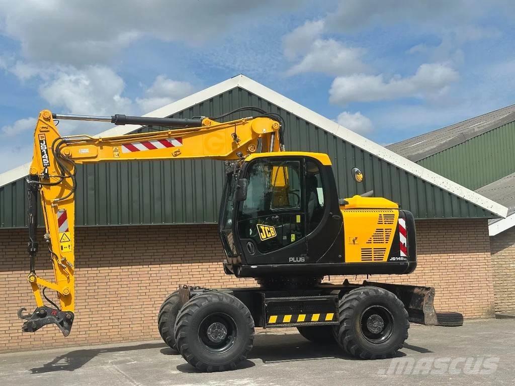 JCB JS145W Pyöräkaivukoneet