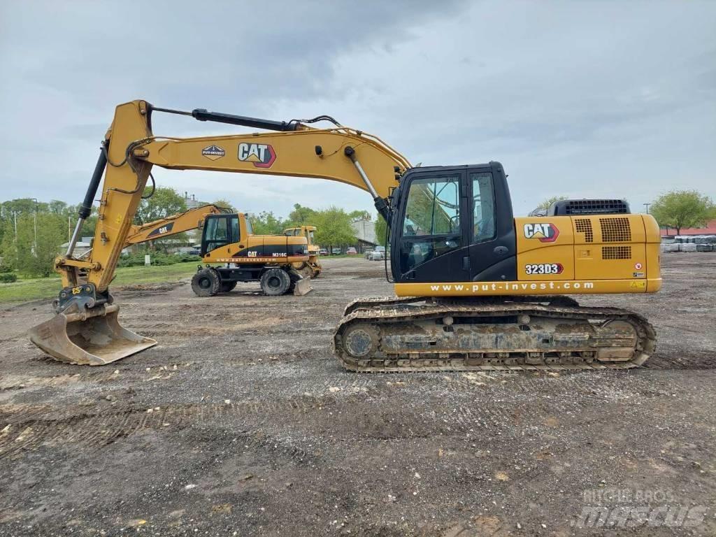 CAT 323D3 Telakaivukoneet