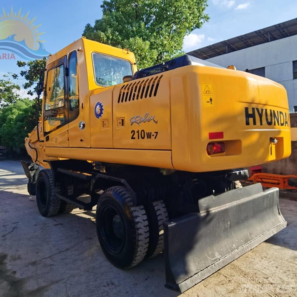 Hyundai R 210W-7 Pyöräkaivukoneet