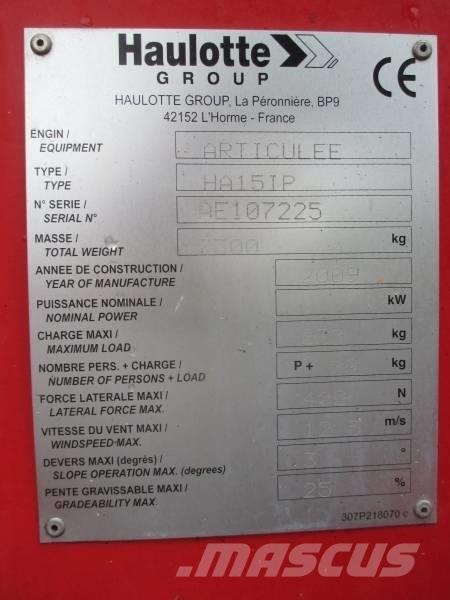 Haulotte HA 15 IP Kuukulkijat
