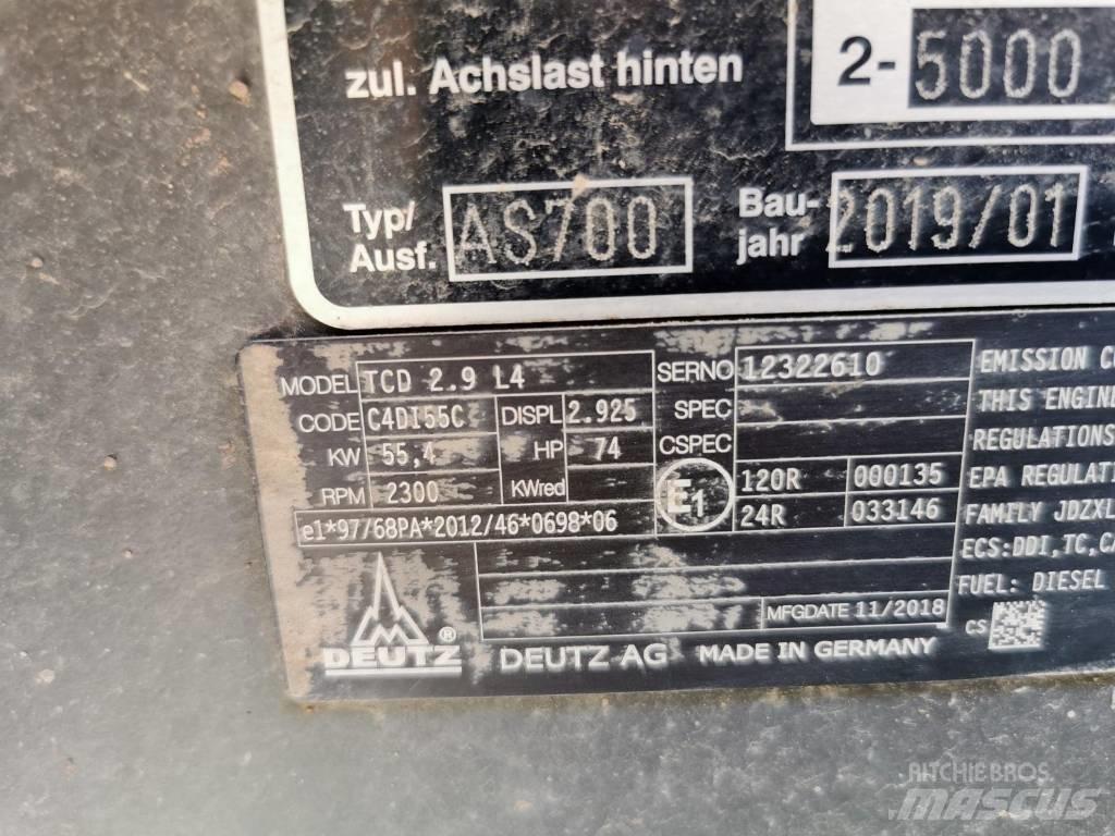 Mecalac AS 700 Pyöräkuormaajat