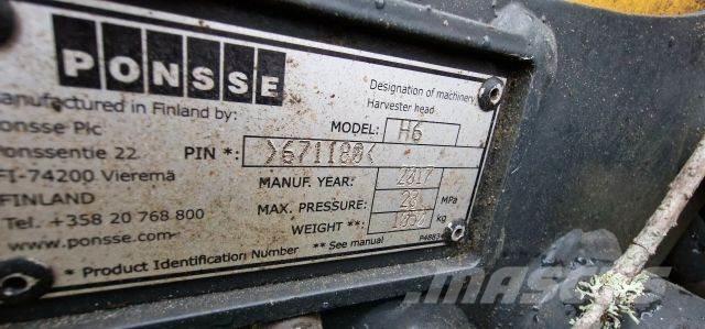 Ponsse Ergo 8wd Harvesterit