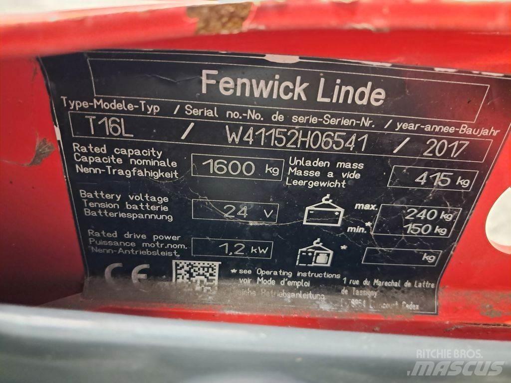 Linde T16L Pumppukärryt