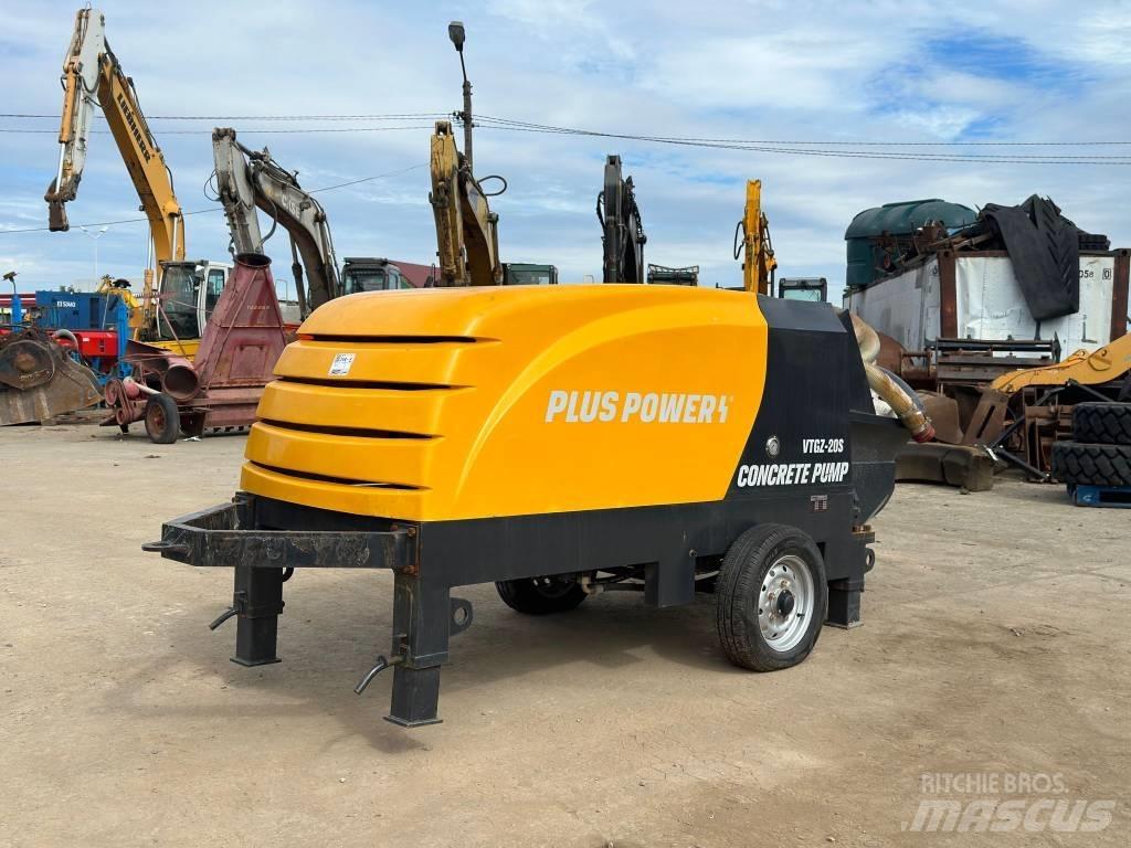 Plus Power VTGZ-20S Betonipumppuautot