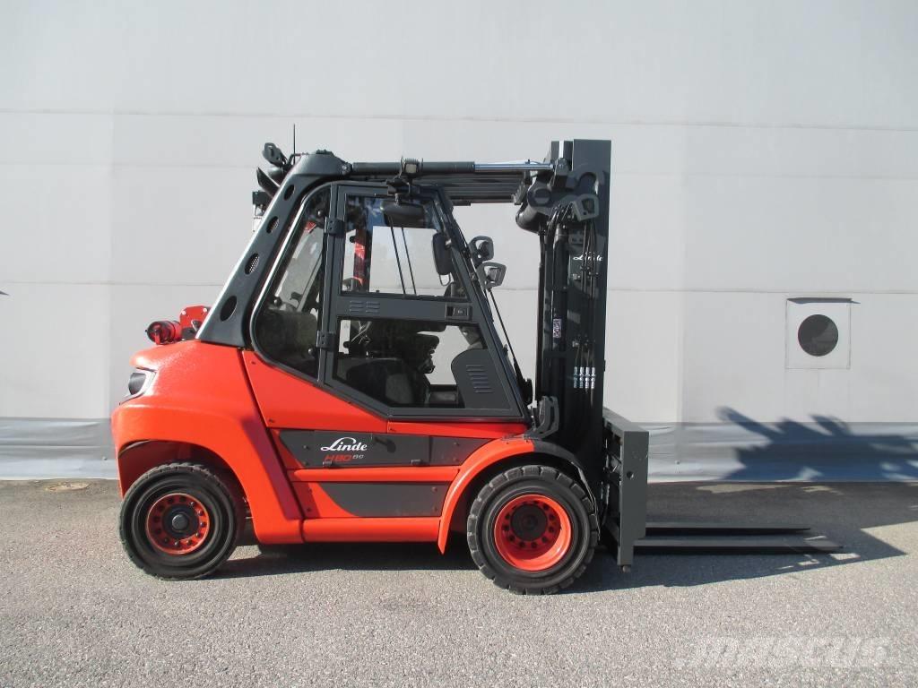 Linde H 80 D Dieseltrukit