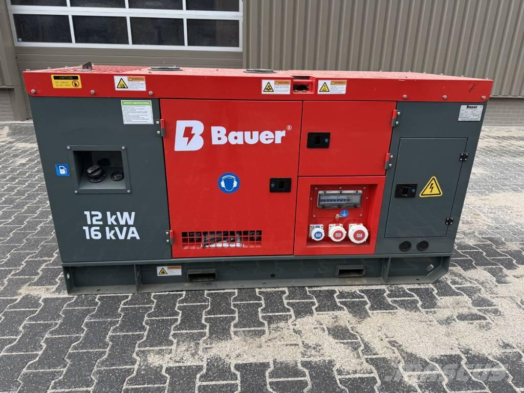 Bauer 15 KVA Dieselgeneraattorit