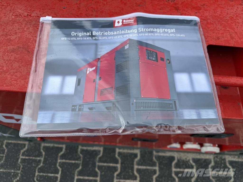 Bauer 15 KVA Dieselgeneraattorit