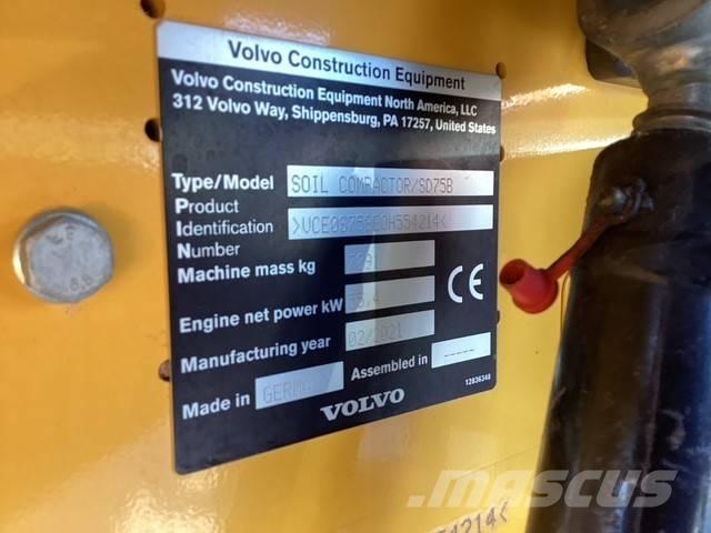 Volvo SD 75 B Yksivalssijyrät