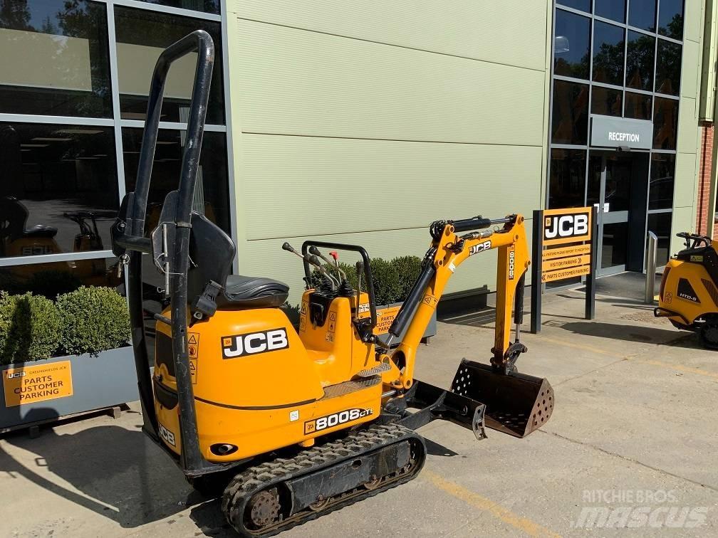 JCB 8008 Minikaivukoneet < 7t