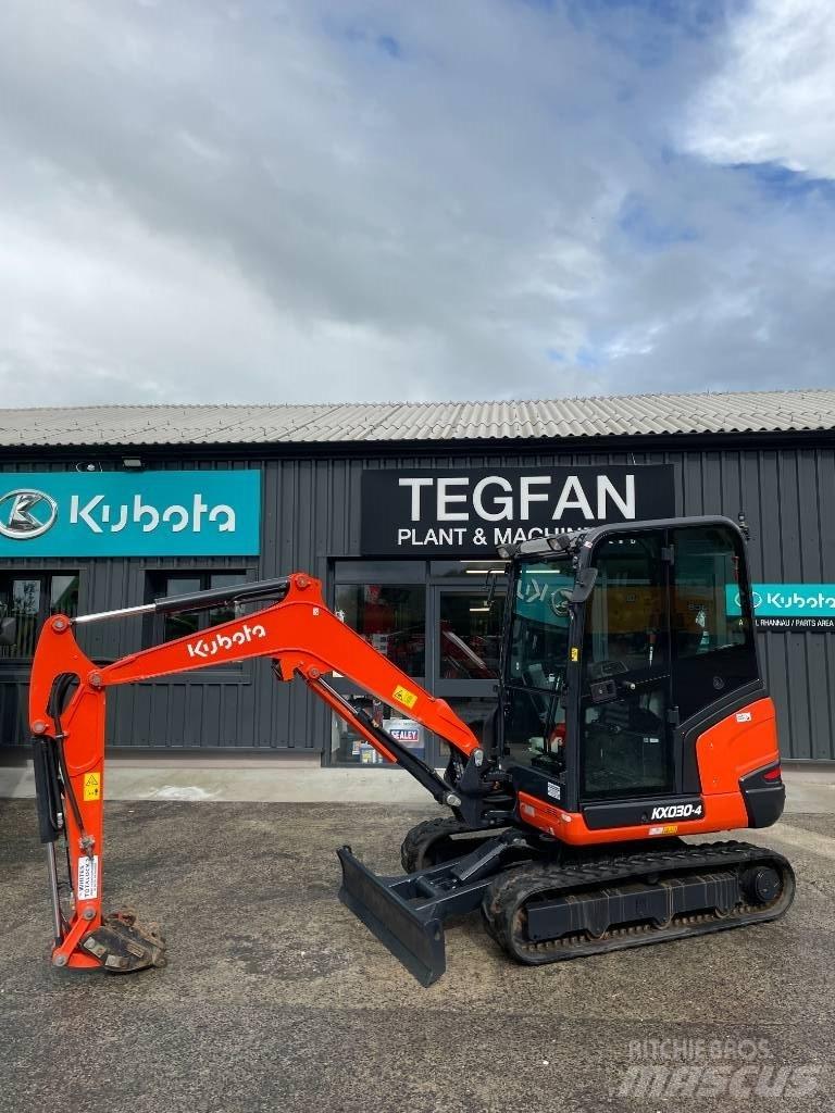 Kubota KX 030-4 Minikaivukoneet < 7t