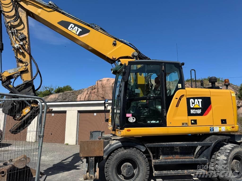 CAT M316F Pyöräkaivukoneet