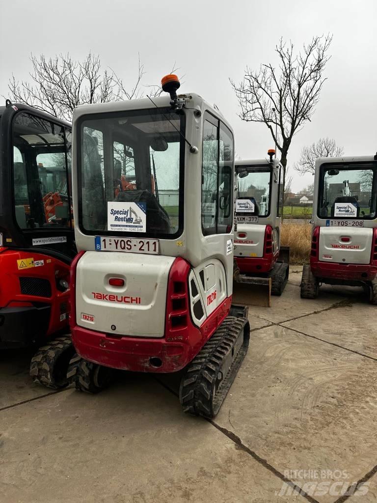 Takeuchi TB 216 Minikaivukoneet < 7t