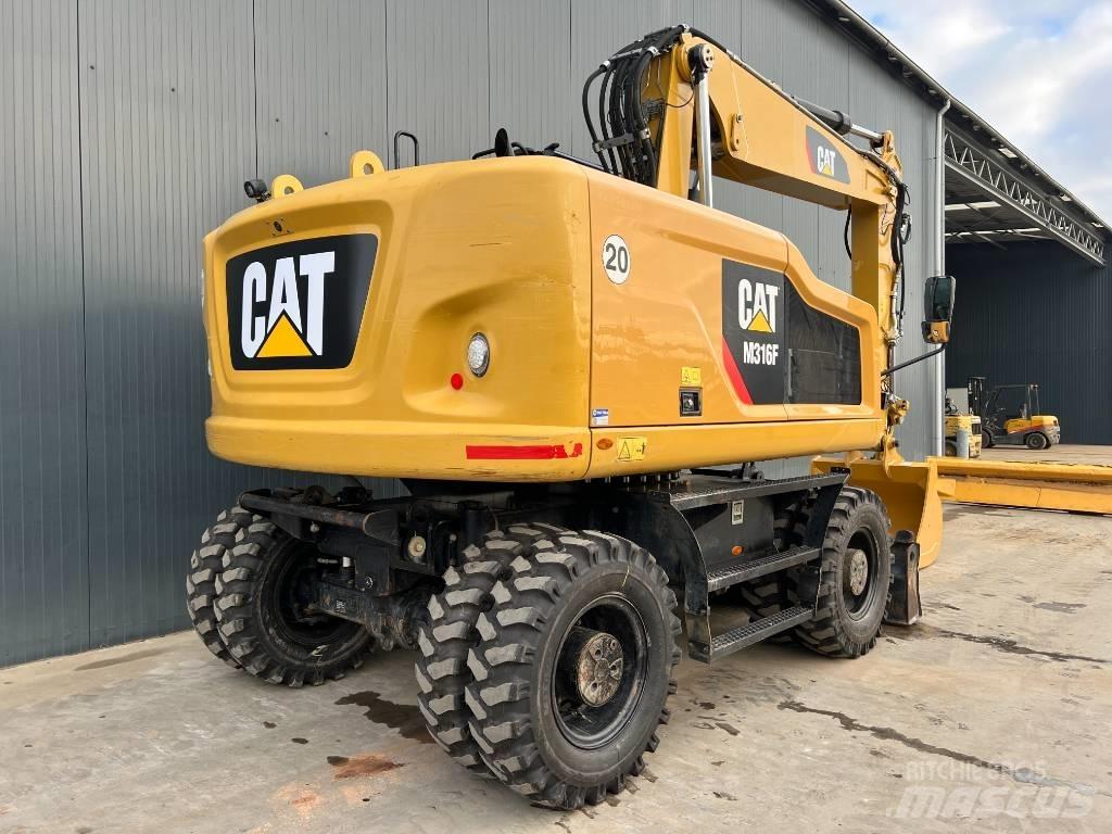 CAT M316F Pyöräkaivukoneet