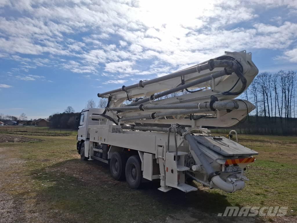 Mercedes-Benz Actros Betonipumppuautot