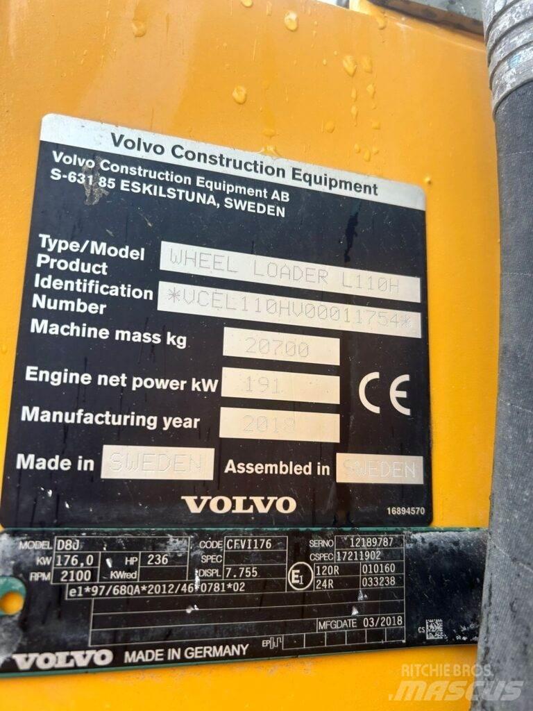 Volvo L110H Pyöräkuormaajat