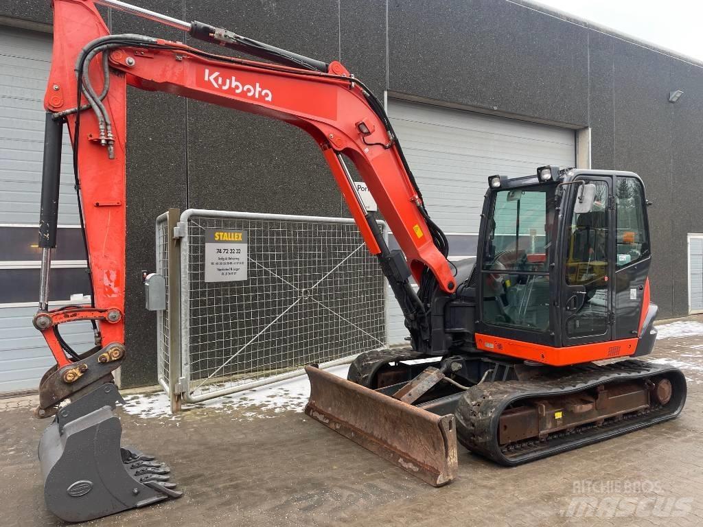Kubota KX080-4a Midikaivukoneet 7t - 12t