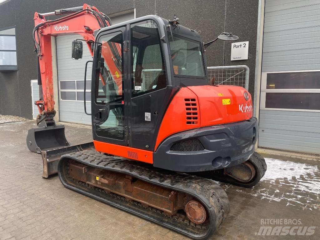 Kubota KX080-4a Midikaivukoneet 7t - 12t