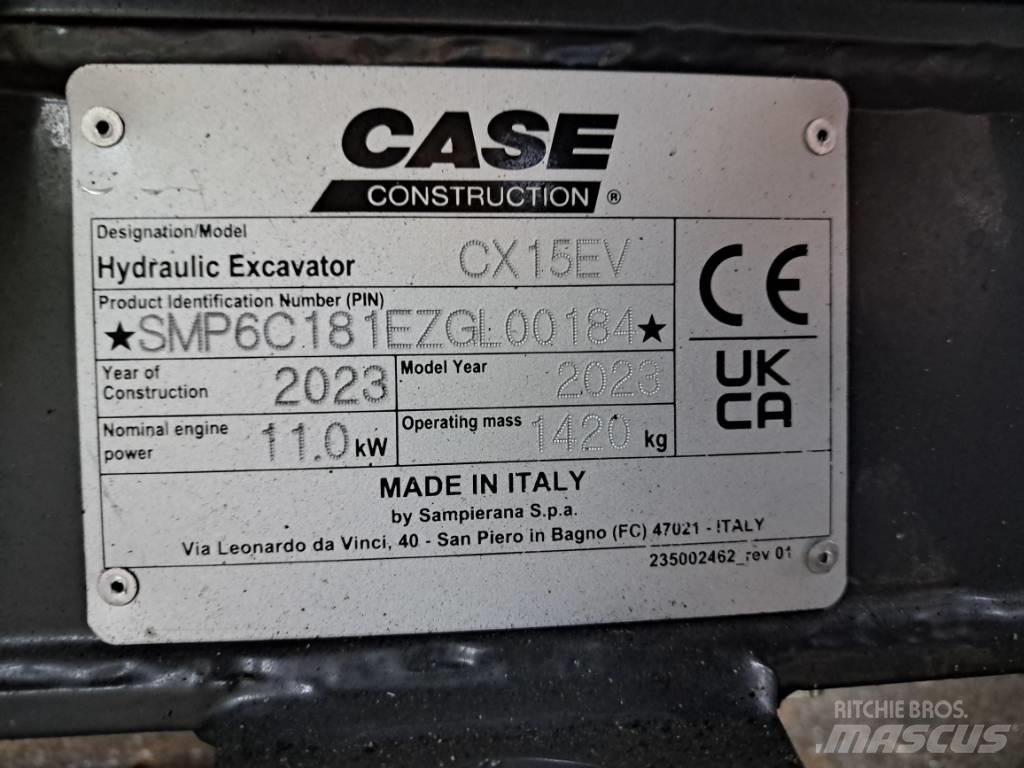 CASE CX15EV Minikaivukoneet < 7t