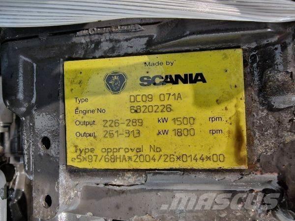 Scania DC09 71A Moottorit