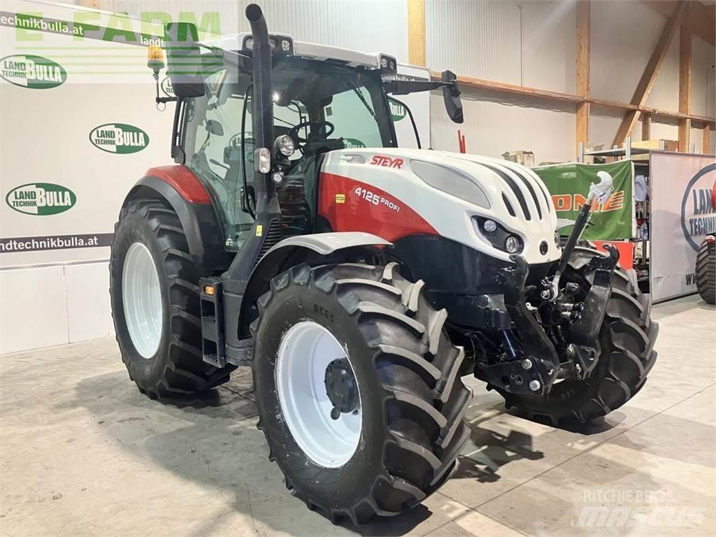 Steyr 4125 profi Traktorit