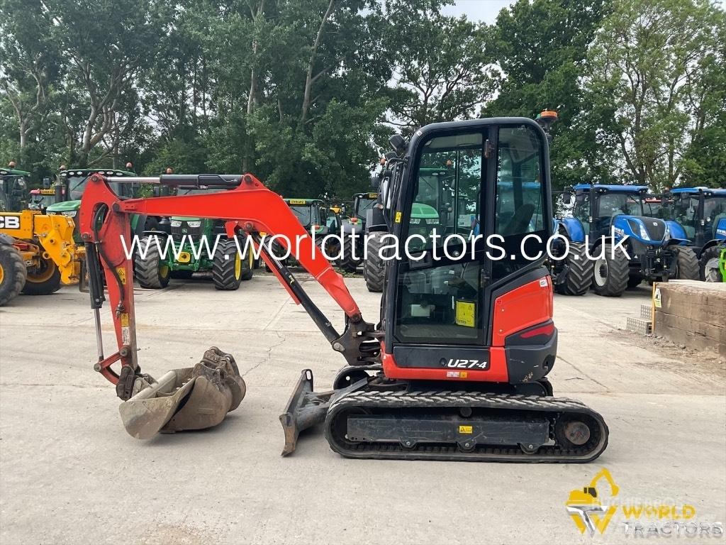 Kubota U 27-4 Minikaivukoneet < 7t