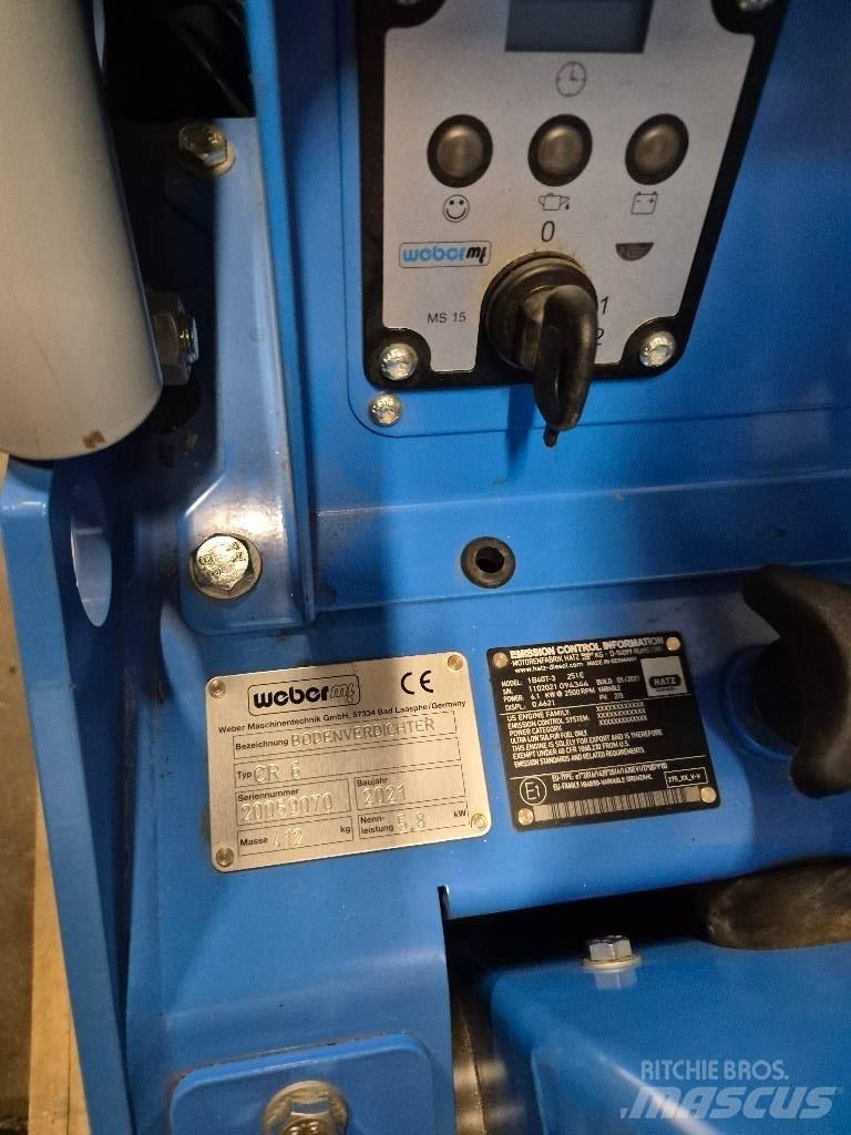 Weber CR 6 Tärylevyt