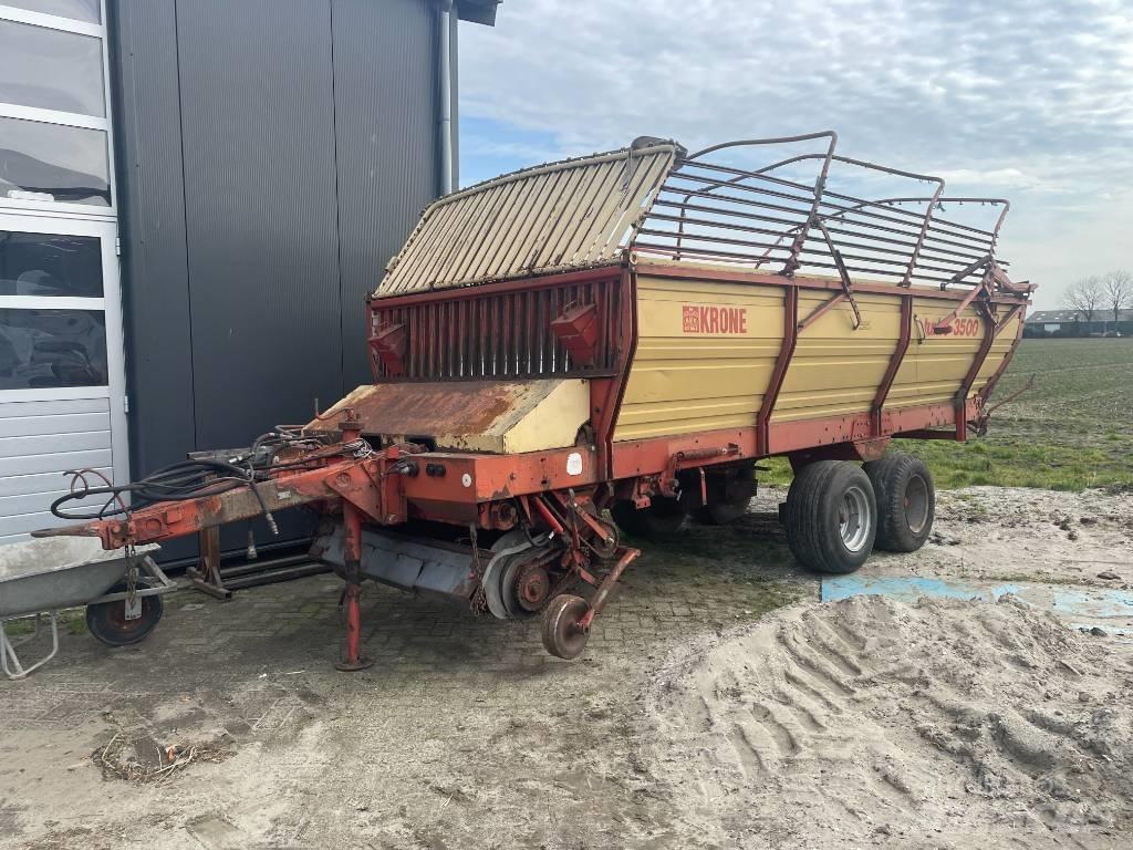 Krone Turbo 3500 Keräävät noukinvaunut ja silppurivaunut