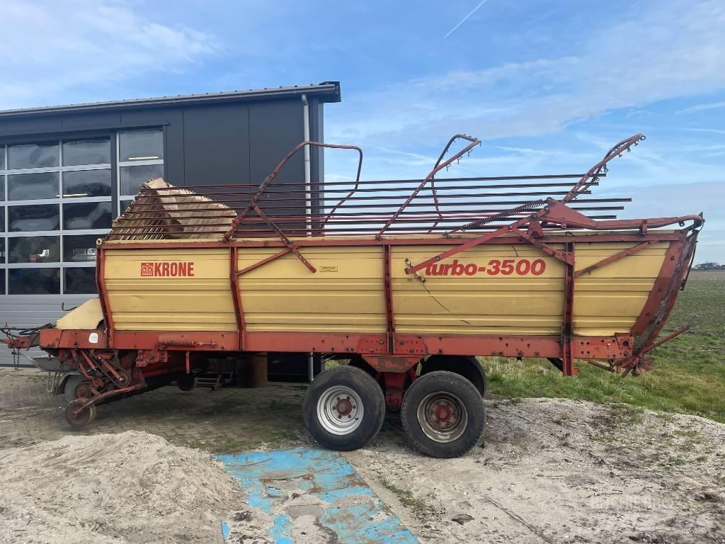 Krone Turbo 3500 Keräävät noukinvaunut ja silppurivaunut