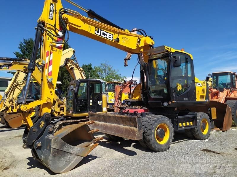 JCB JS 145 W Pyöräkaivukoneet