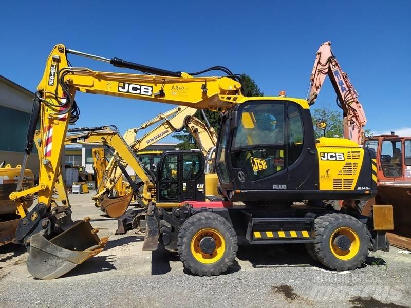 JCB JS 145 W Pyöräkaivukoneet