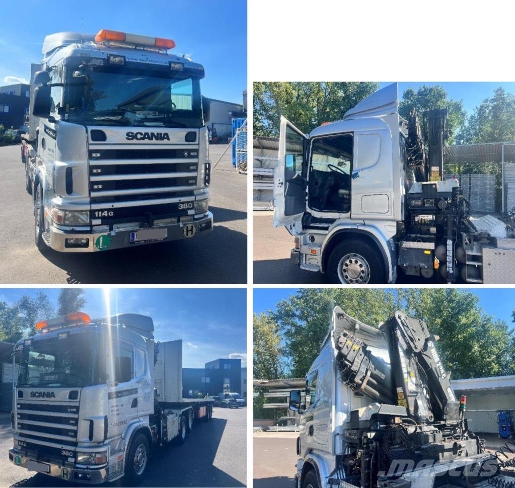 Scania R114 GB Vetopöytäautot