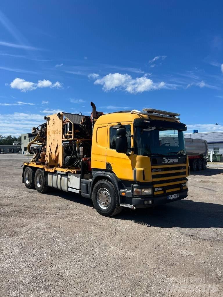 Scania 124 G 420 Paalutuskoneet
