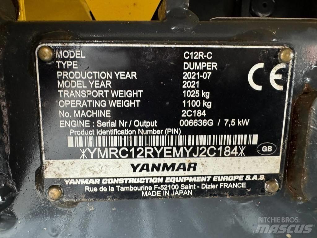 Yanmar C 12 RC Teladumpperit
