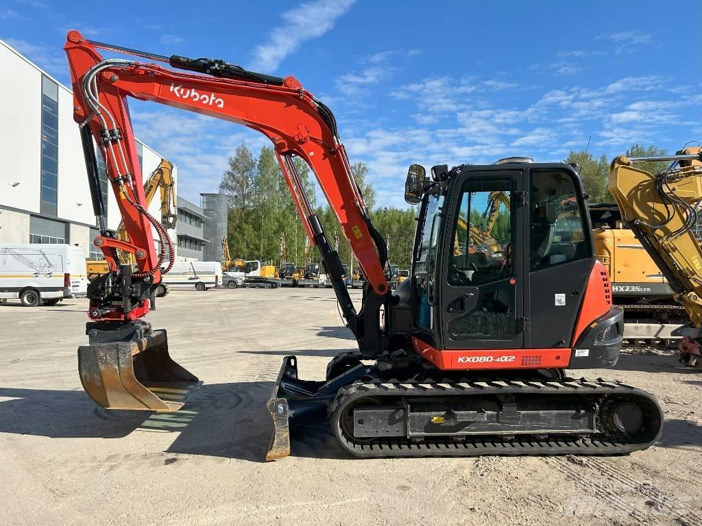 Kubota KX 080-4 A2 Midikaivukoneet 7t - 12t