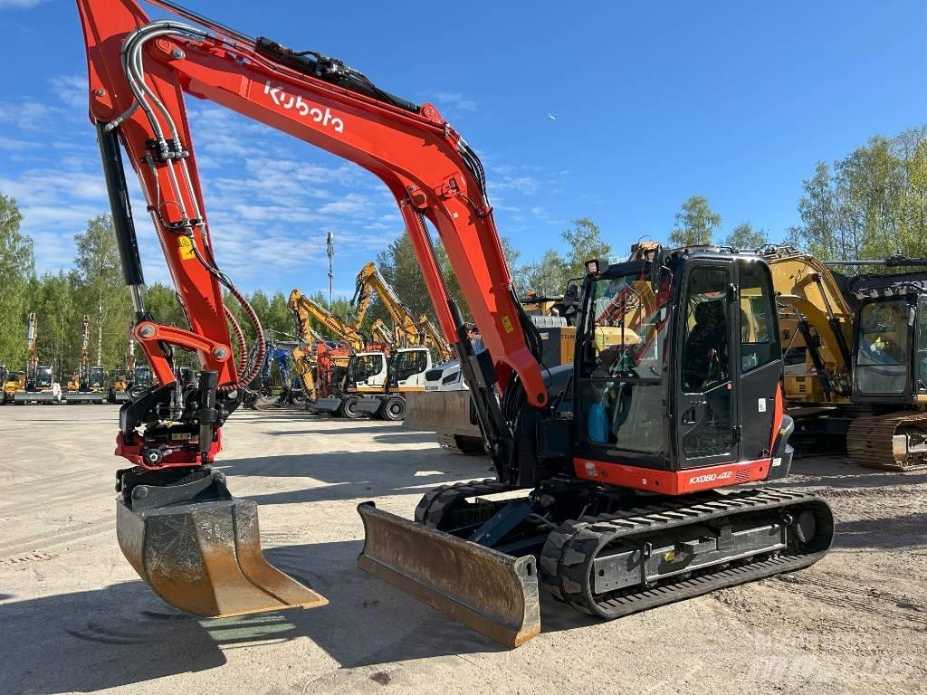 Kubota KX 080-4 A2 Midikaivukoneet 7t - 12t