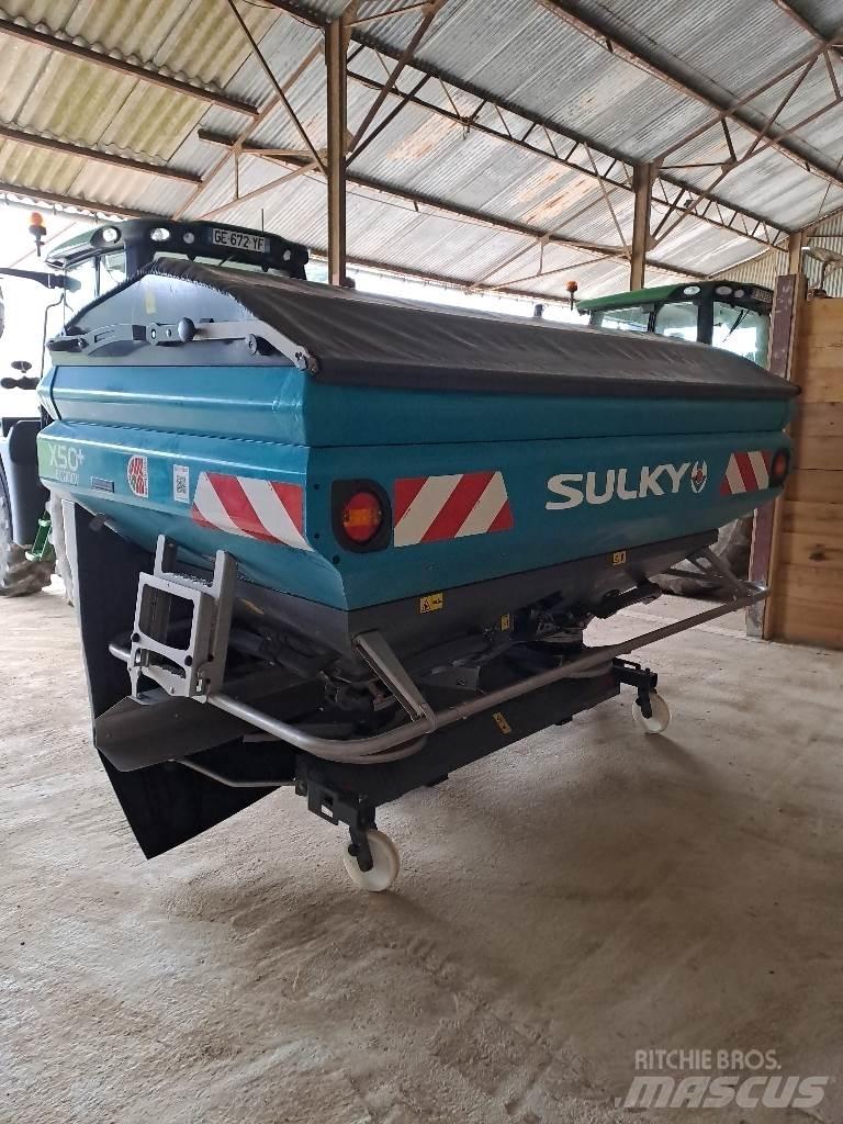 Sulky X50+ Ruiskulannoittimet