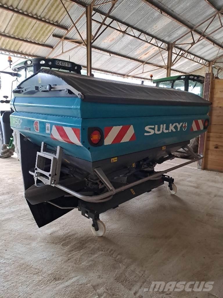 Sulky X50+ Ruiskulannoittimet