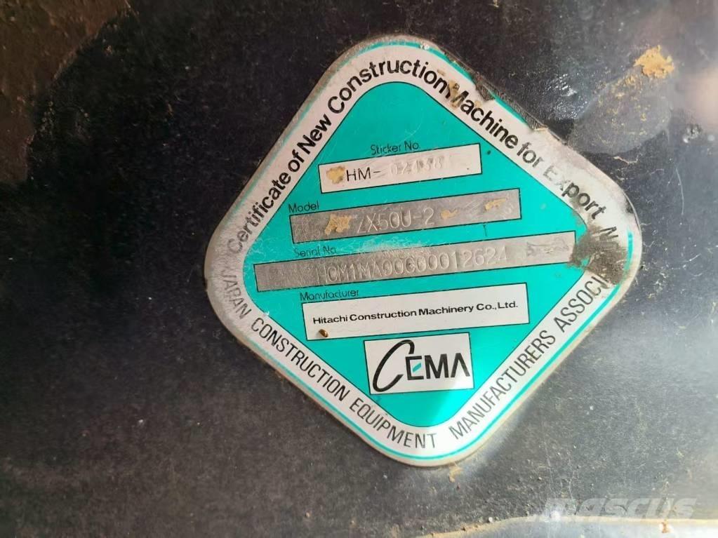 Hitachi ZX 50 U Minikaivukoneet < 7t