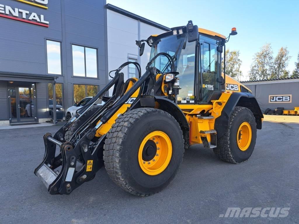 JCB 419 S Pyöräkuormaajat