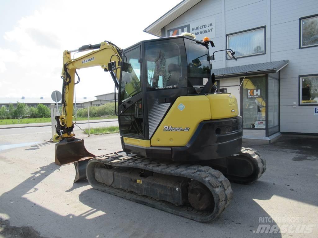 Yanmar SV 100-2A Midikaivukoneet 7t - 12t