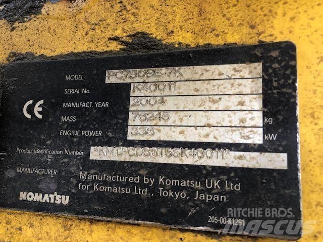 Komatsu PC 750 SE-7K Telakaivukoneet
