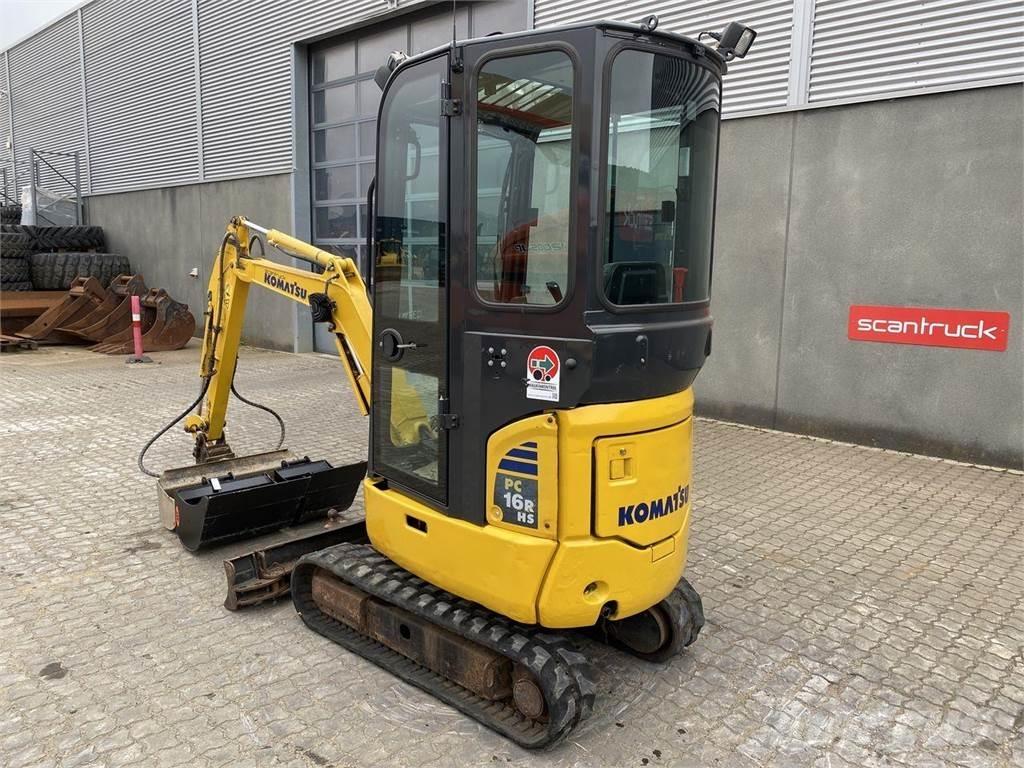 Komatsu PC16R-3HS Pyöräkaivukoneet